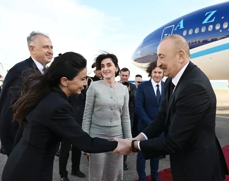 Prezident İlham Əliyevin Gürcüstana dövlət səfəri başa çatdı — Fotolar