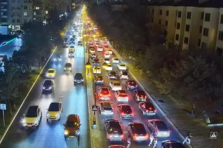 Hazırda 19 yolda tıxac var - SİYAHI