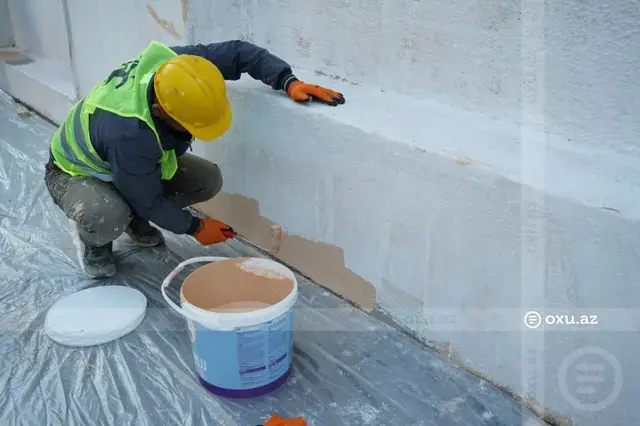 Nizami Kino Mərkəzinin divarları əvvəlki görkəminə qaytarıldı – FOTOLAR