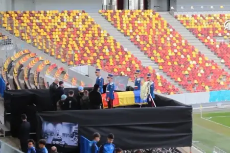 Mirça Luçesku ilə vida mərasimi keçirildi