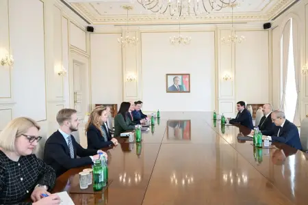 İlham Əliyev Litvanın Baş nazirini qəbul etdi