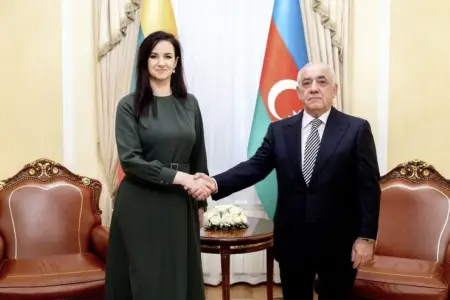 Azərbaycan və Litva Baş nazirlərinin görüşü keçirildi
