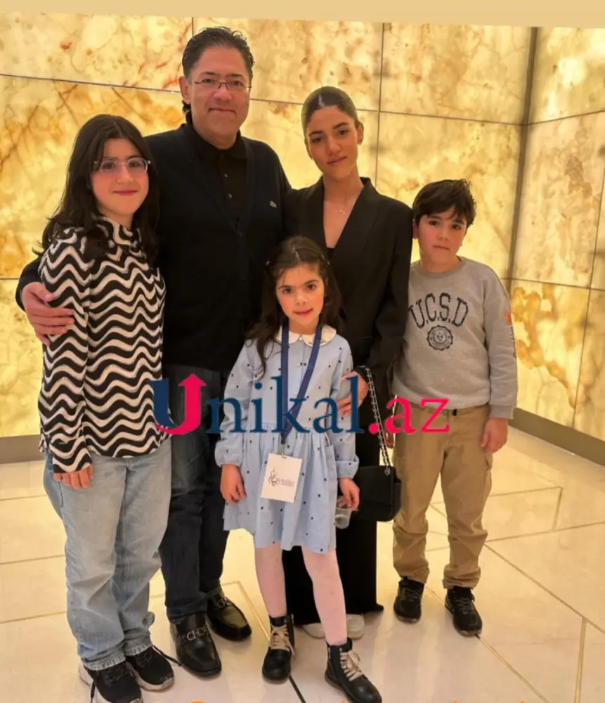 Aysel Teymurzadənin övladlarının FOTOSU