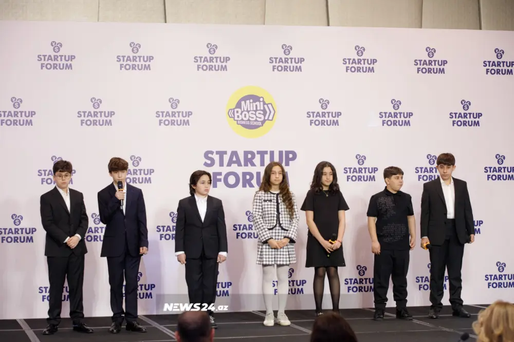 Uşaqlar və yeniyetmələr arasında 6-cı Startap Forumu baş tutdu