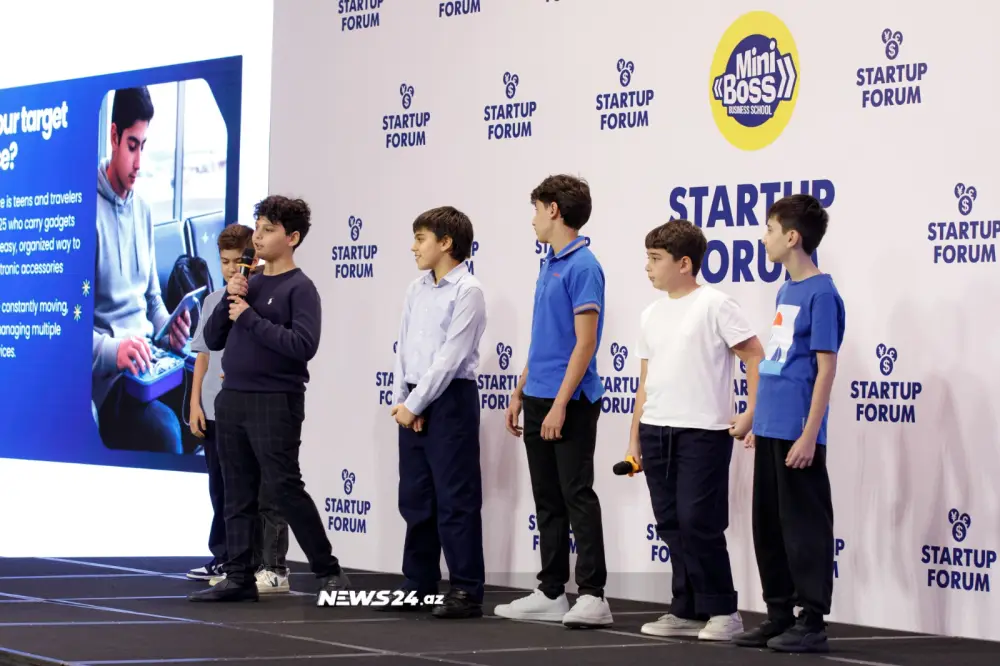 Uşaqlar və yeniyetmələr arasında 6-cı Startap Forumu baş tutdu
