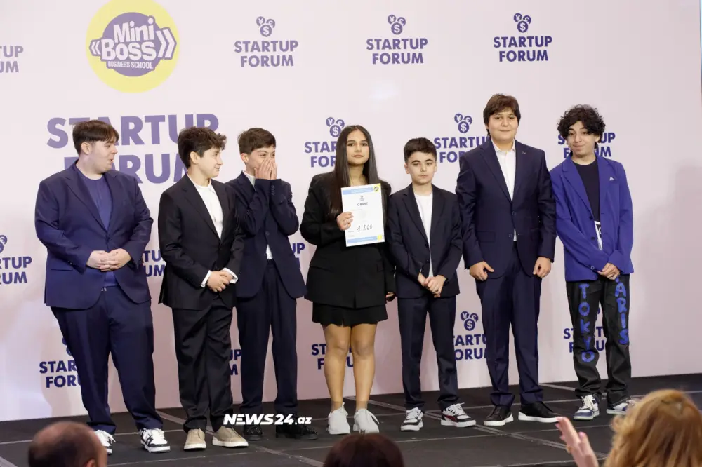 Uşaqlar və yeniyetmələr arasında 6-cı Startap Forumu baş tutdu