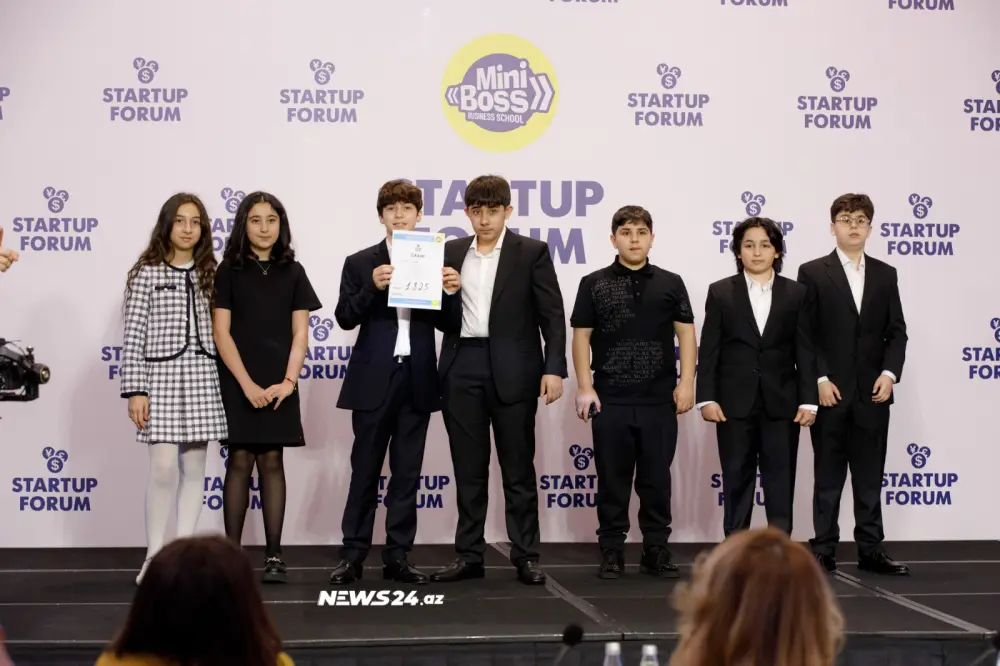 Uşaqlar və yeniyetmələr arasında 6-cı Startap Forumu baş tutdu