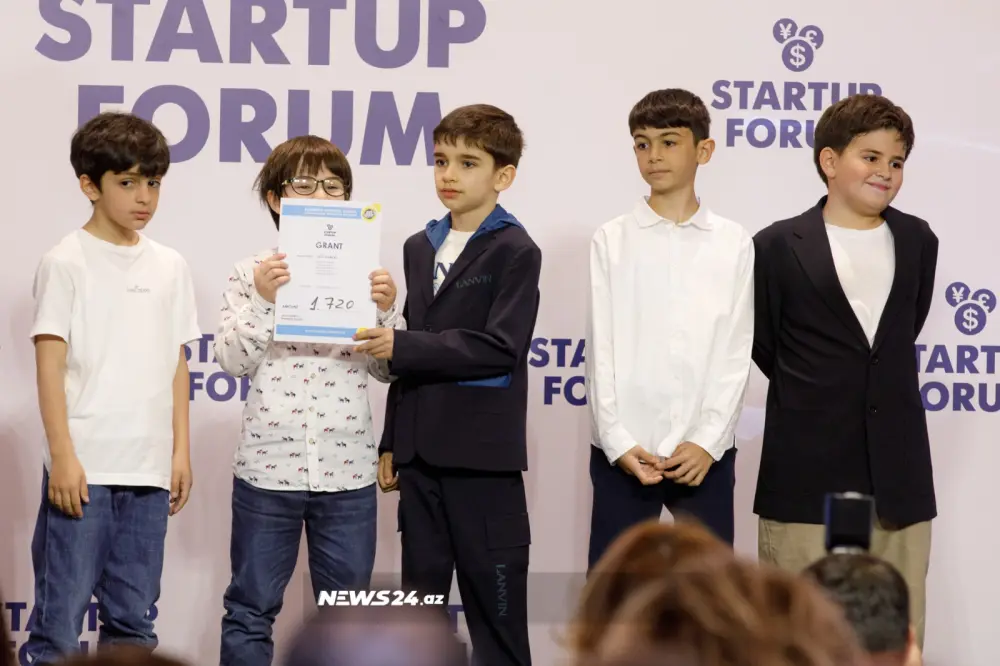 Uşaqlar və yeniyetmələr arasında 6-cı Startap Forumu baş tutdu