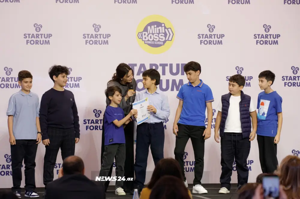 Uşaqlar və yeniyetmələr arasında 6-cı Startap Forumu baş tutdu