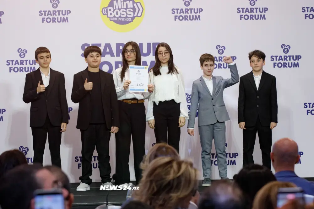 Uşaqlar və yeniyetmələr arasında 6-cı Startap Forumu baş tutdu