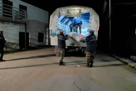 Qubanın Qonaqkənd kəndinə sürüşmə sonrası yardım çatdırıldı- VİDEO