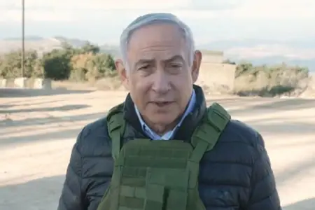 Netanyahu işğal olunmuş əraziyə gəldi