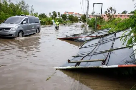 Dominikanda güclü yağış: ölənlər var