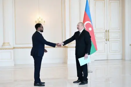 İlham Əliyev Somali səfirini qəbul etdi - FOTOLAR