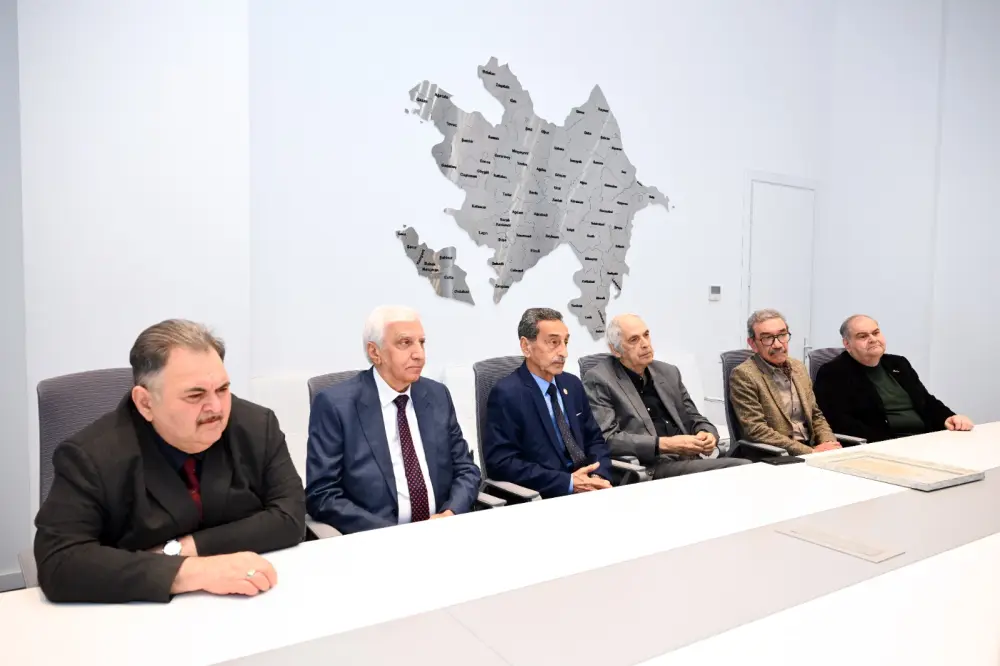 Ramiz Həsənoğlu təltif edildi - Fotolar 