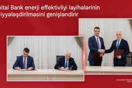 Kapital Bank enerji effektivliyi layihələrinin maliyyələşdirilməsini genişləndirir