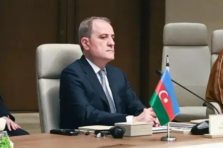 Ceyhun Bayramov rumıniyalı nazirlə danışdı
