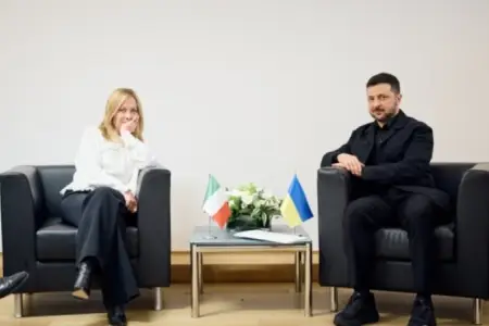 Zelenski İtaliyanın Baş naziri ilə görüşdü