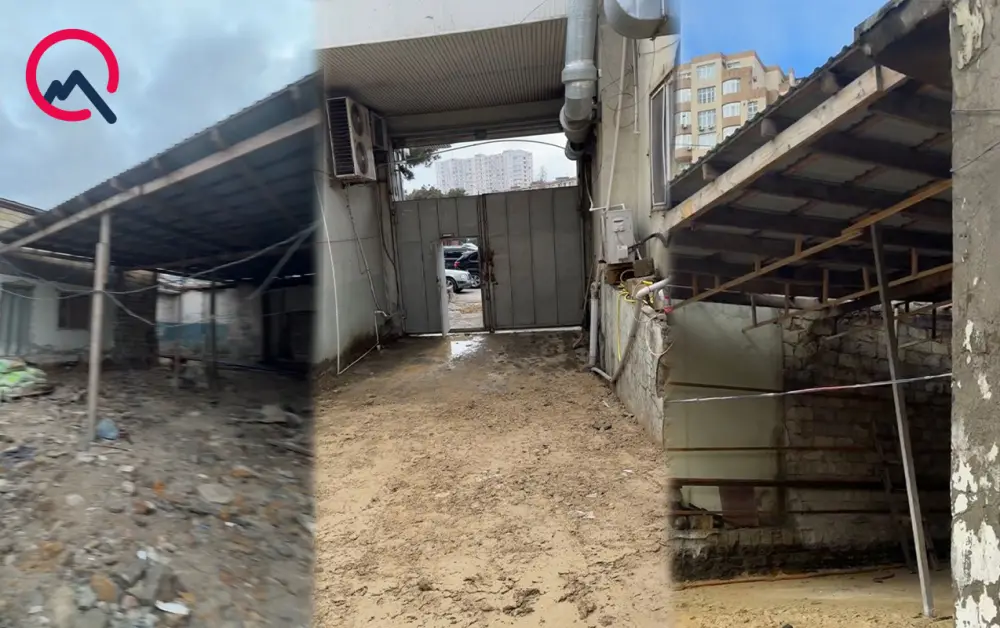 “Gecə obyektimi dağıdıblar, 39 min manat ziyan dəyib” - Fotolar