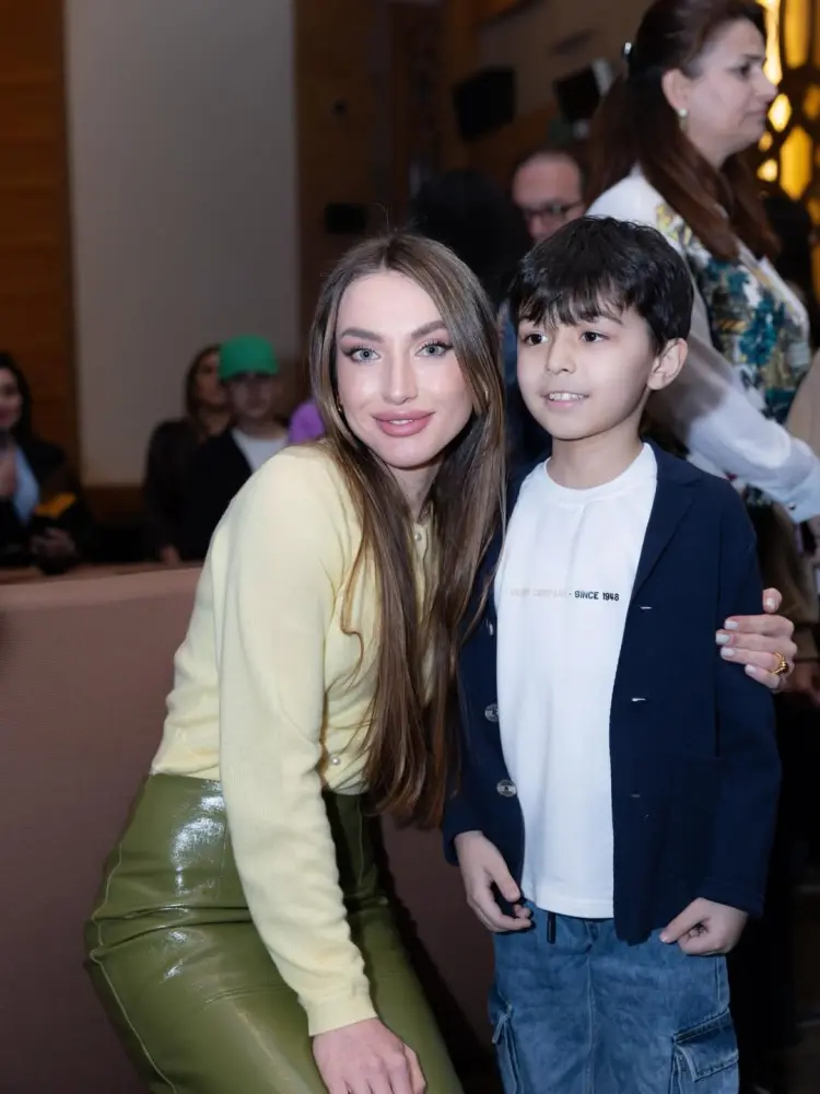 Leyla və Alyona Əliyevalar film təqdimatında – FOTOLAR