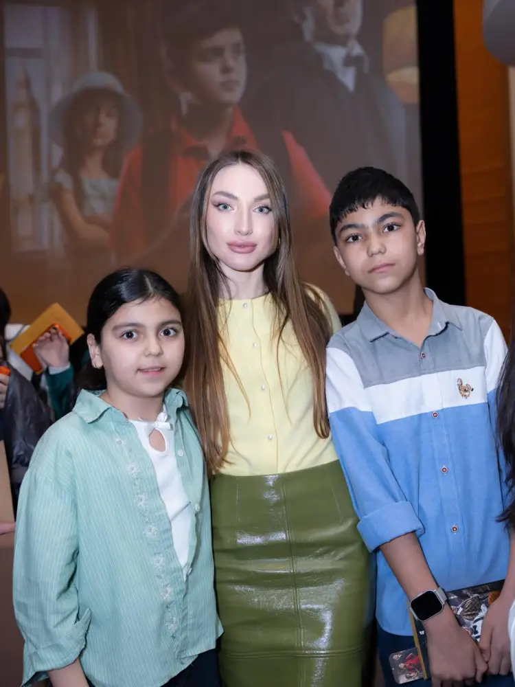 Leyla və Alyona Əliyevalar film təqdimatında – FOTOLAR