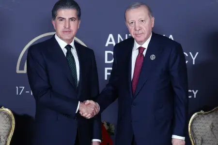 Ərdoğan Bərzani ilə görüşdü