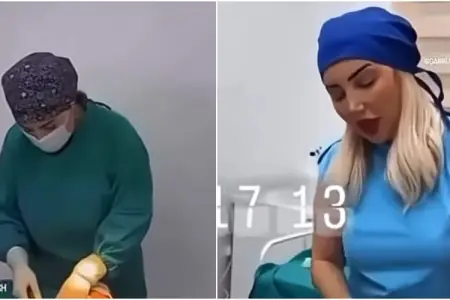 Daha bir saxta həkim qalmaqalı - Katibə cərrahlıq edir? (VİDEO)