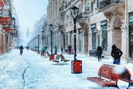 Bu ərazilərə qar yağır - FAKTİKİ HAVA