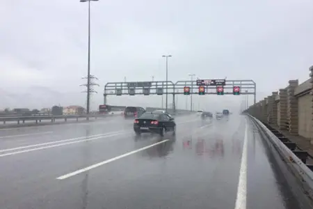 Bu yolda sürət həddi bərpa edildi