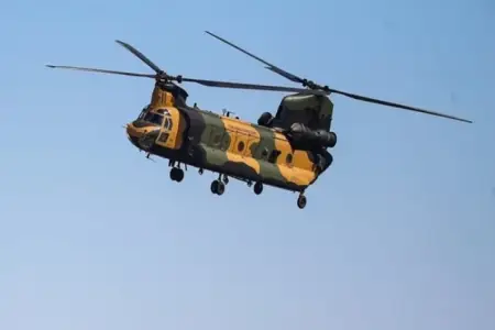 Türkiyədə hərbi helikopter qəzaya uğradı
