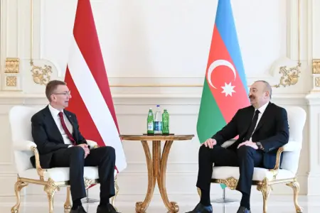 Liderlər təkbətək görüşdülər - FOTOLAR