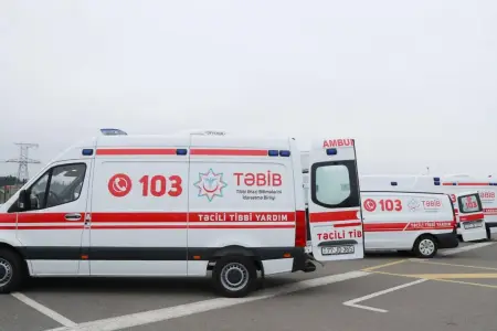 Göygöldə təcili yardım maşını qəzaya düşdü 