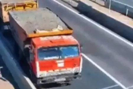 Yol infrastrukturuna zərər vuran sürücü saxlanıldı - VİDEO