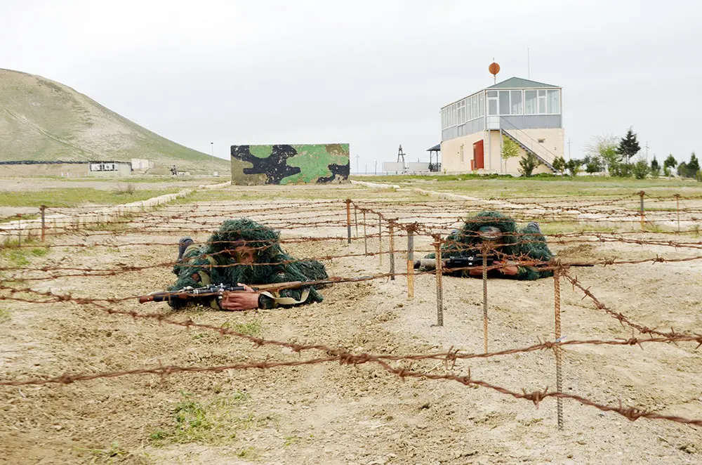Ordumuzun ən yaxşı snayperləri müəyyənləşdi – FOTOLAR
