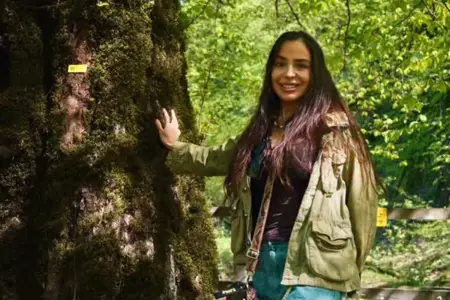 Leyla Əliyeva İsmayıllıda - Video