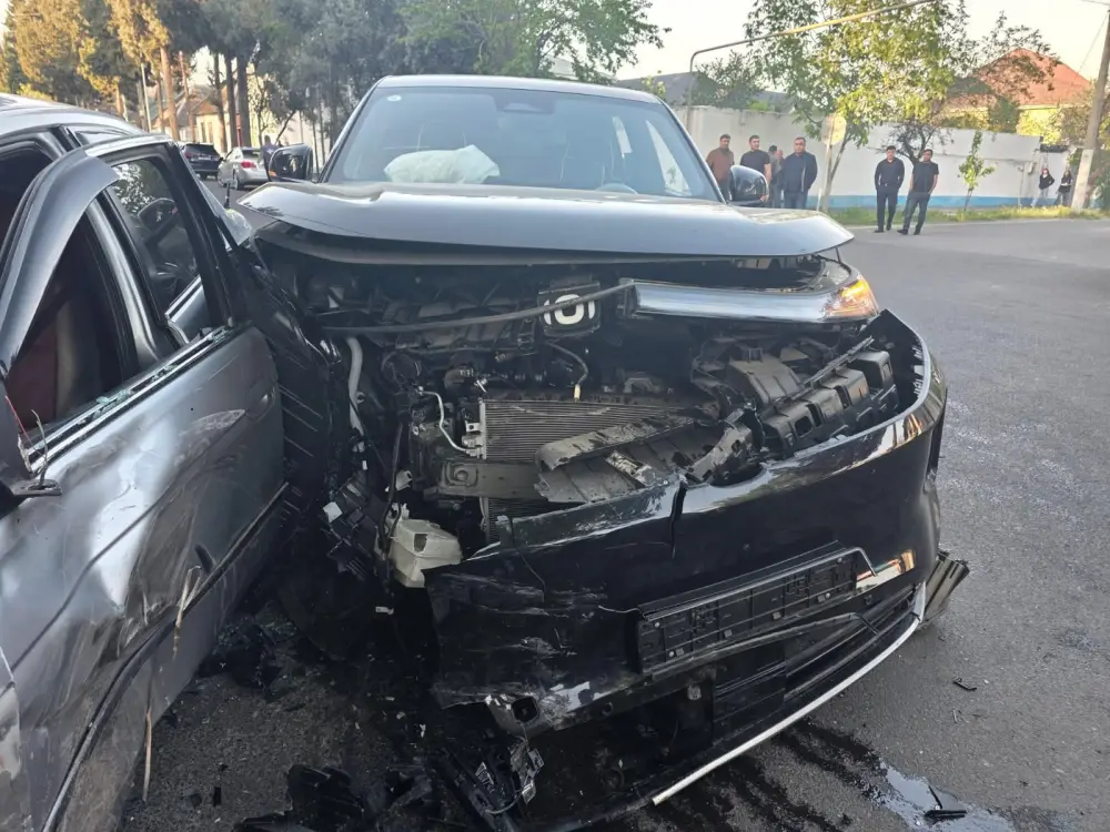 Xəyal Rza ailəsi ilə birgə qəzaya düşdü - FOTO 