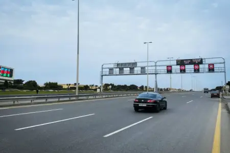 Bu yolda sürət həddi endirildi