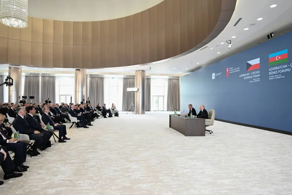 Qəbələdə Azərbaycan-Çexiya biznes-forumu keçirildi