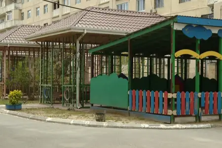 Bakıda bağçada dəhşət - Müəllim uşağın əlinə dağ basdı