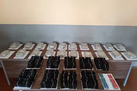 Sərhəddə külli miqdarda narkotik vasitə aşkarlandı