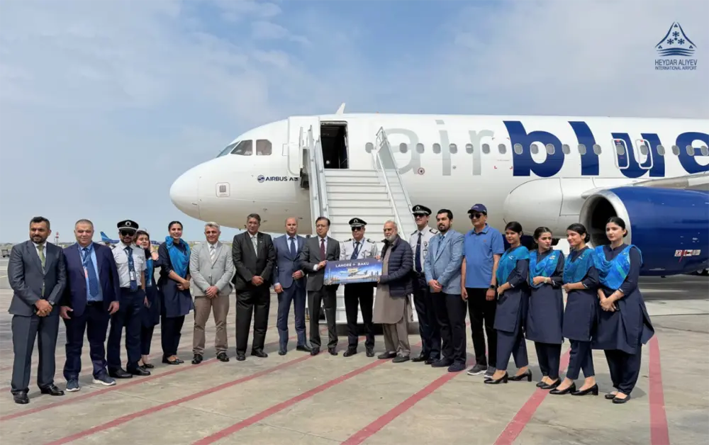 Bakı-Lahor marşrutu üzrə uçuşlara başlanır – FOTO