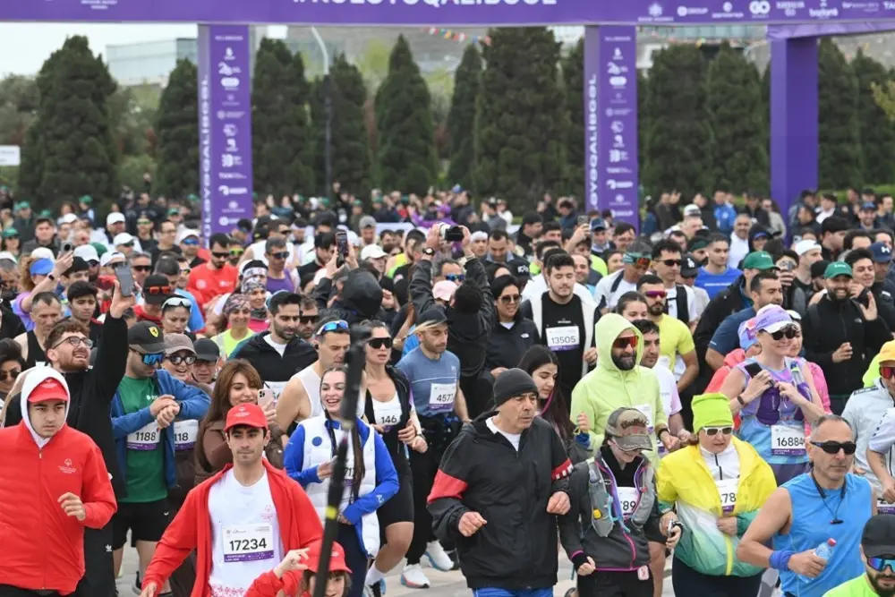 “Bakı Marafonu 2026” başladı - FOTOLAR - YENİLƏNDİ