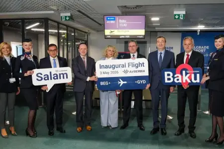 Belqrad və Bakı arasında birbaşa uçuşlar başladı
