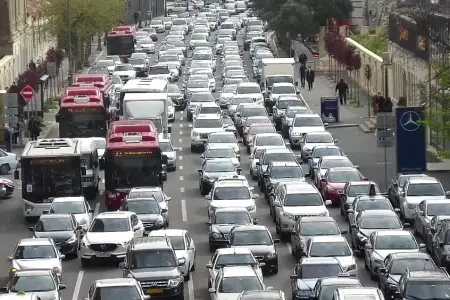 Bakıda bu yollarda sıxlıq var - SİYAHI