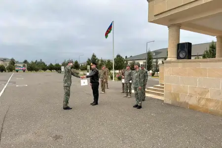 Hərbi prokuror Müdafiə Nazirliyində tədbir keçirdi – FOTO