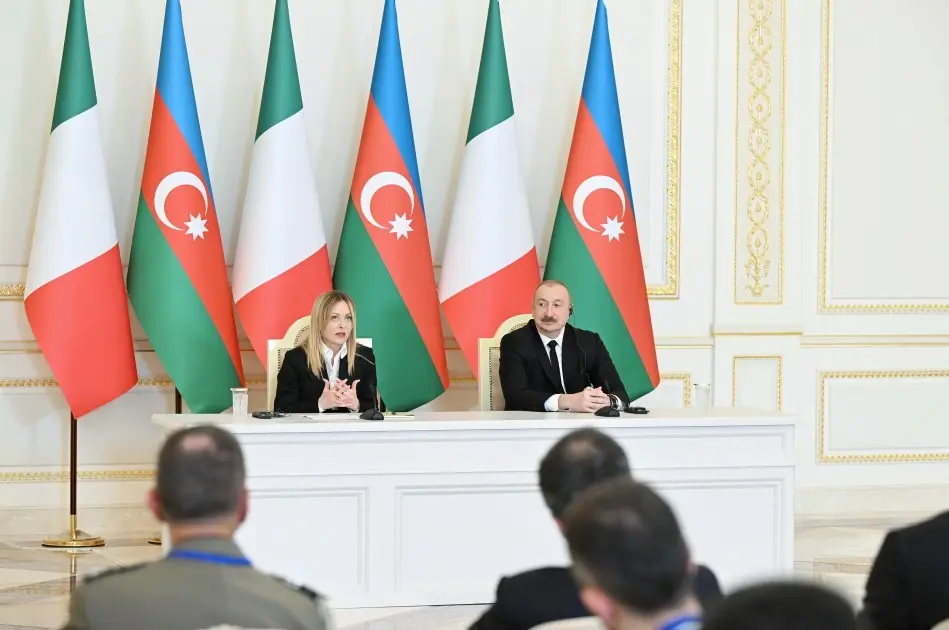 Prezident İlham Əliyev və İtaliya Baş naziri mətbuata bəyanatlarla çıxış ediblər – YENİLƏNDİ