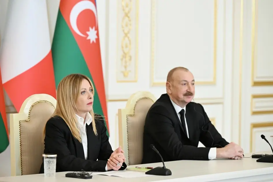 Prezident İlham Əliyev və İtaliya Baş naziri mətbuata bəyanatlarla çıxış ediblər – YENİLƏNDİ