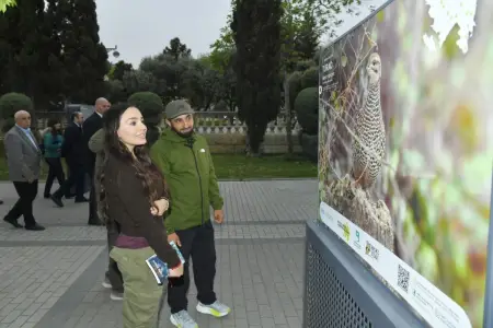 “Azərbaycan təbiətinin izi ilə” sərgisinin açılışı oldu – FOTOLAR