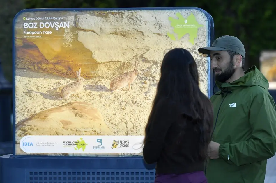 “Azərbaycan təbiətinin izi ilə” sərgisinin açılışı oldu – FOTOLAR