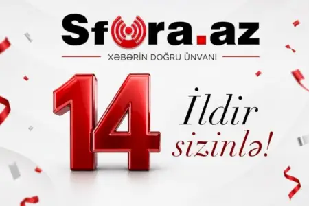Sfera.az-ın 14 yaşı tamam olur